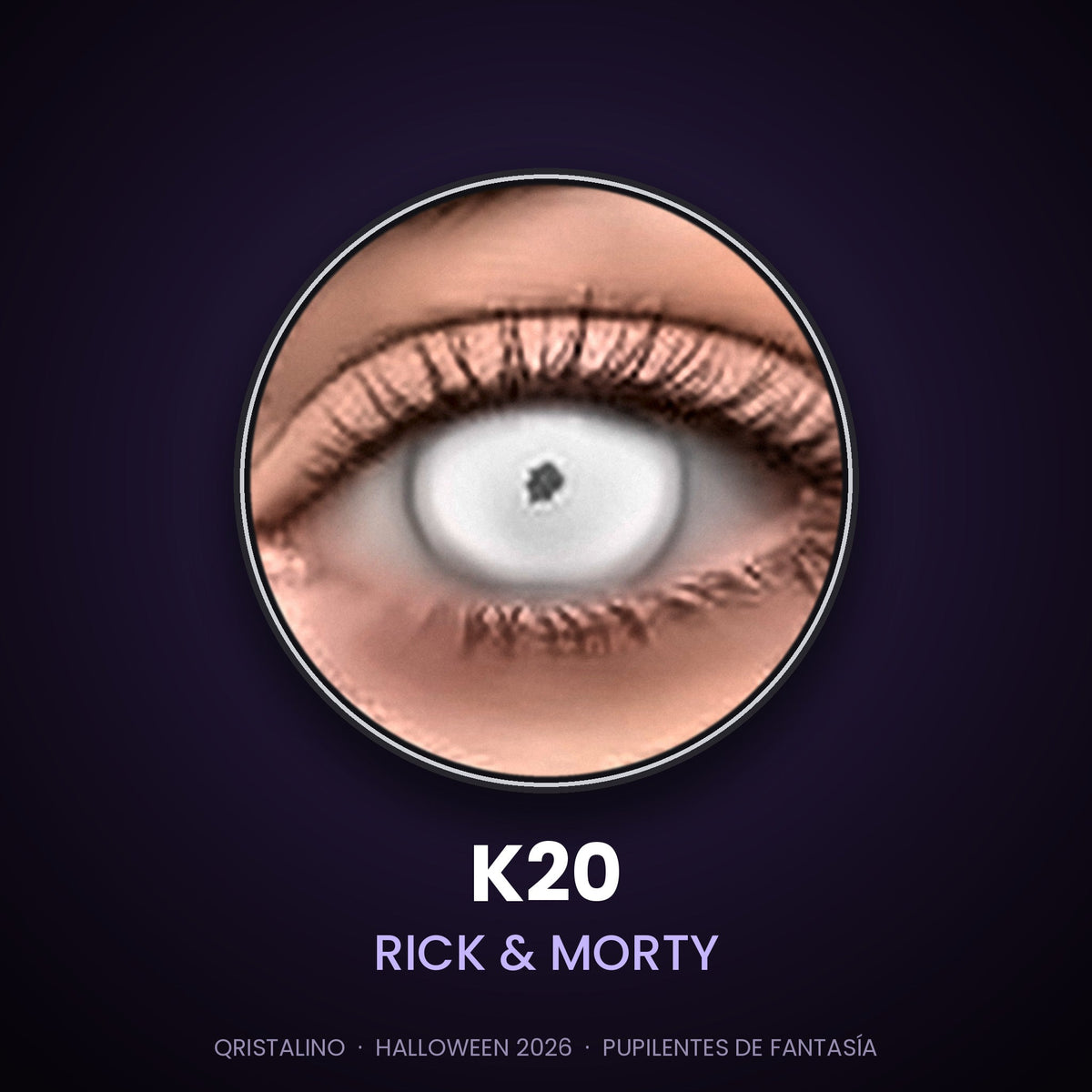 Pupilentes de fantasía Halloween K20 Rick & Morty – Qristalino México