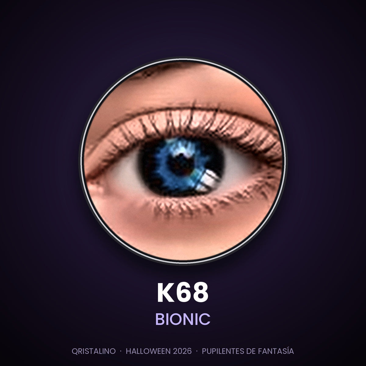 Pupilentes de fantasía Halloween K68 Bionic – Qristalino México