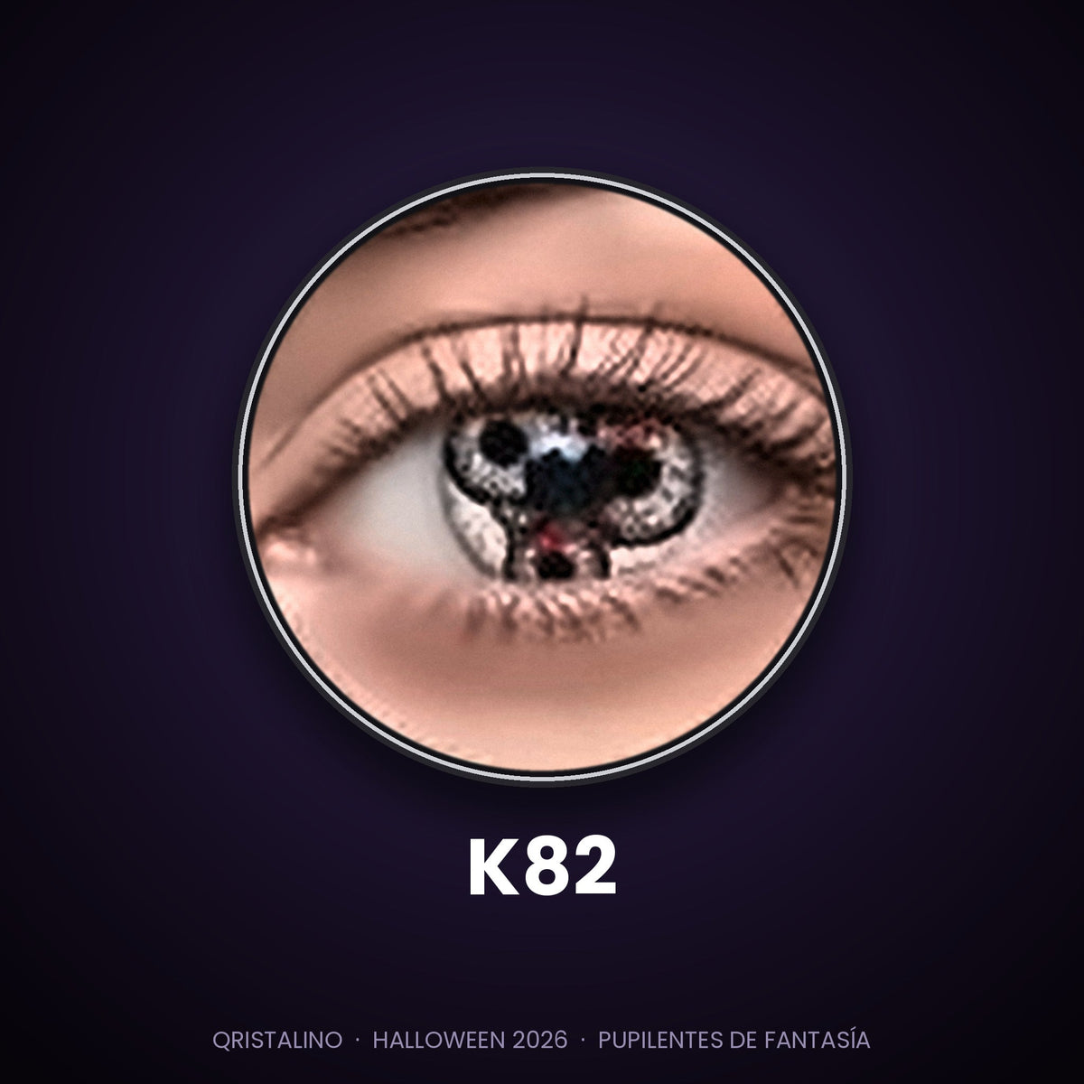 Pupilentes de fantasía Halloween K82 – Qristalino México