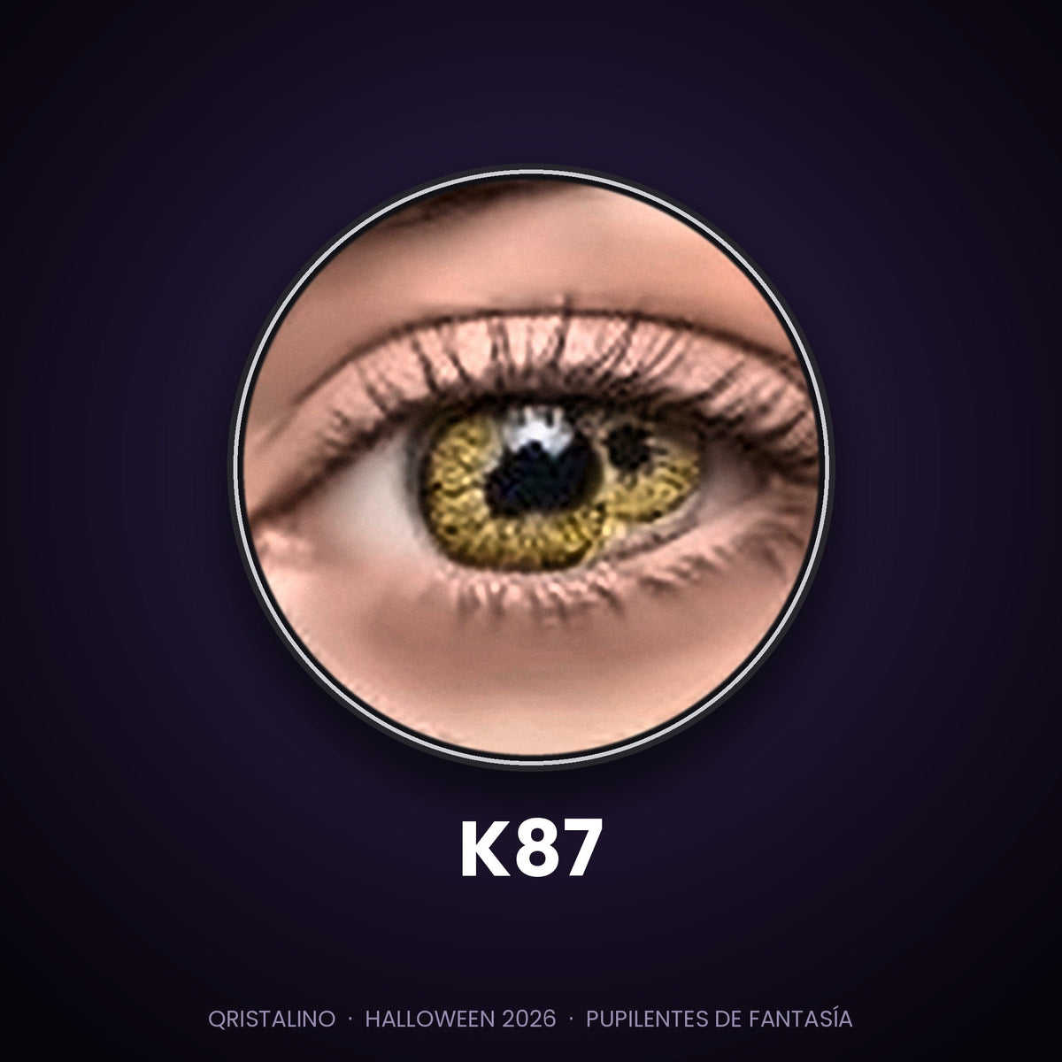 Pupilentes de fantasía Halloween K87 – Qristalino México
