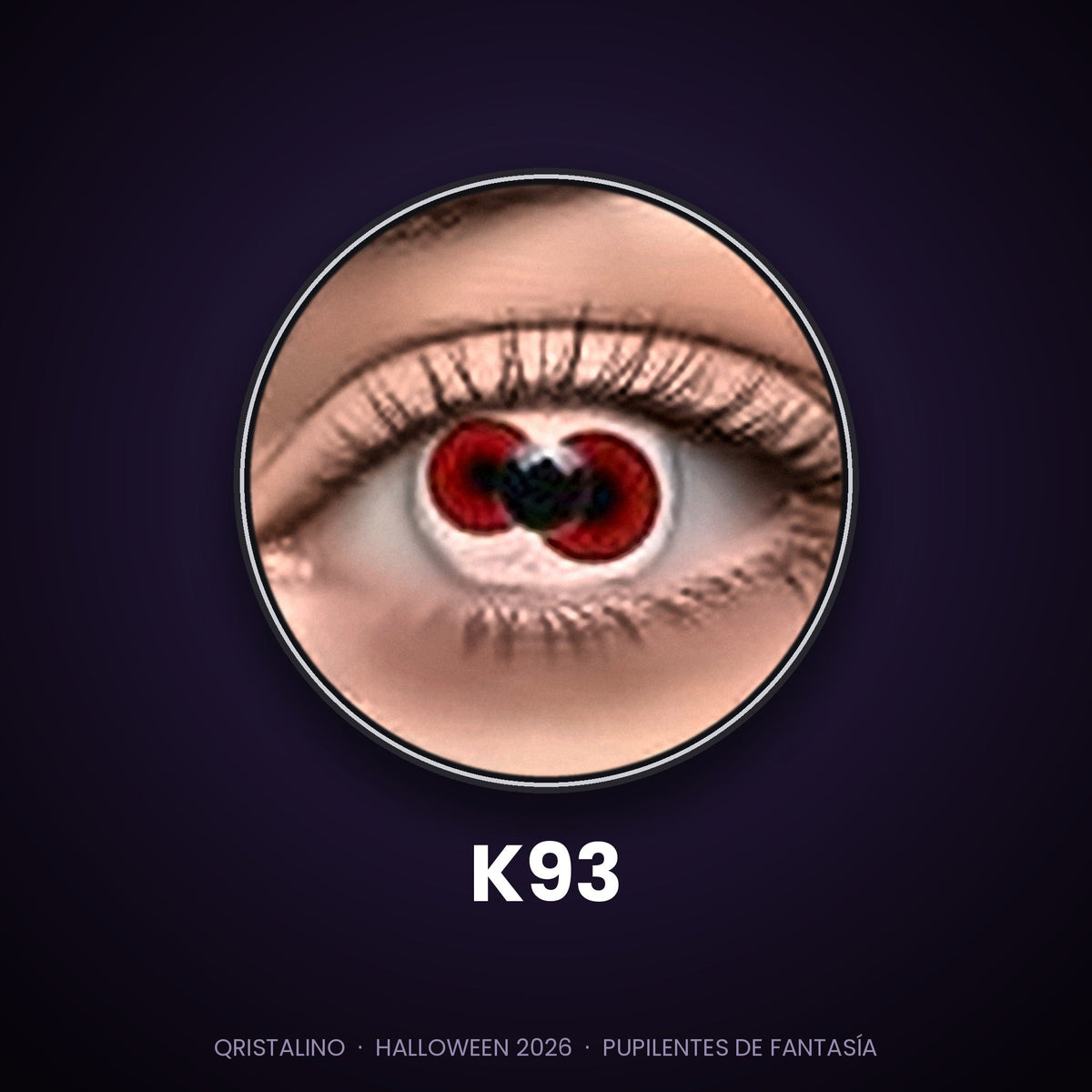 Pupilentes de fantasía Halloween K93 – Qristalino México