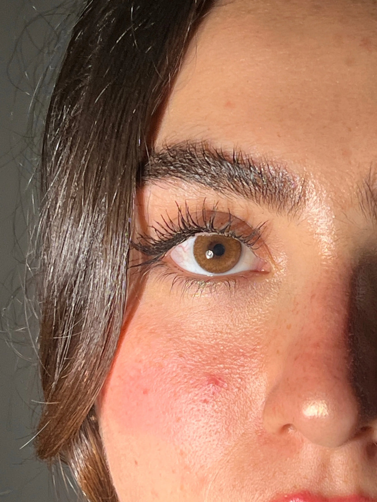 Lentes de contacto de colores graduados