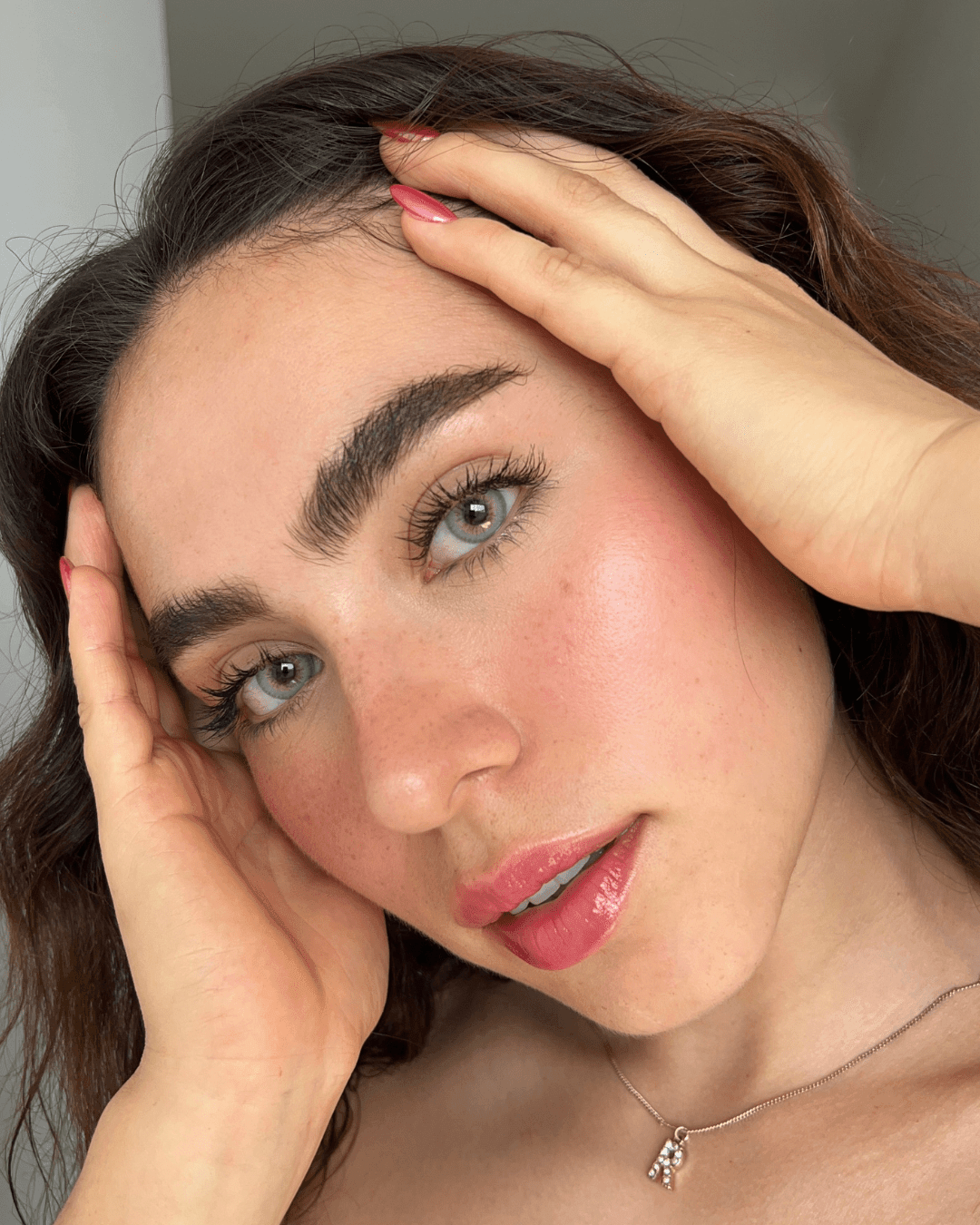 Lentes de contacto celestes