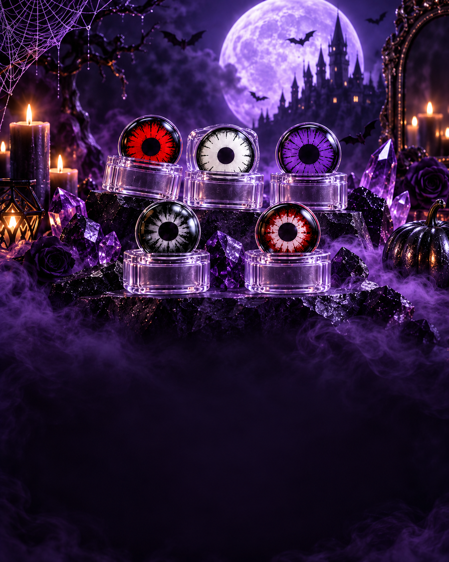 Pupilentes de fantasía Halloween 2026